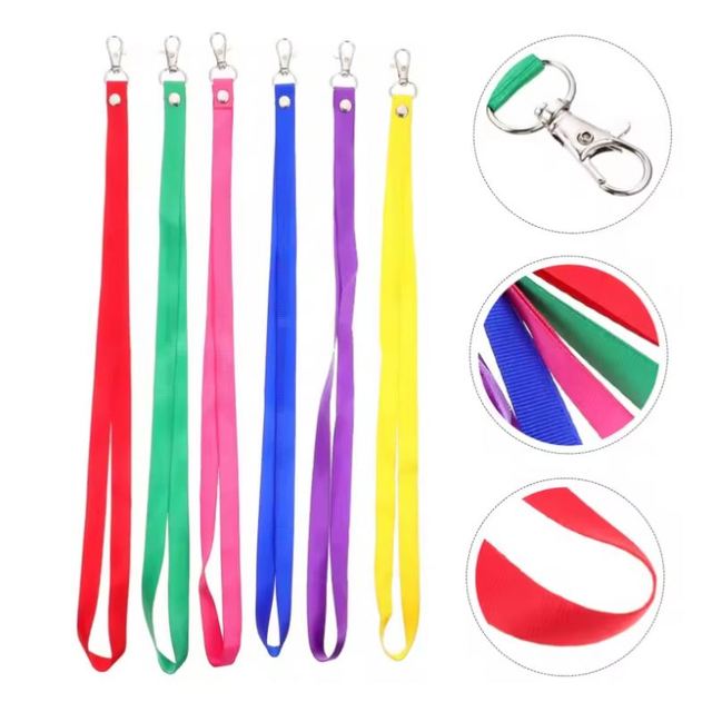 Promotional Custom Plain Polyester Lanyard With logo
