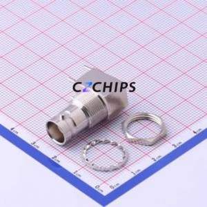 DOSIN-801-0080 RF Coaxial Connector Through hole Component (THT) Connector Board-to-Board 1 9.6mm 3GHz - Product Image 1