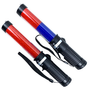 Two-Color Rechargeable LED <strong>Light</strong> Stick <strong>Baton</strong> YQR Emergency Evacuation <strong>Traffic</strong> Warning Rod Handheld <strong>Traffic</strong> <strong>Baton</strong> for Evacuation