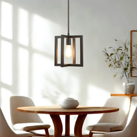 Luminaire suspendu de style farmhouse en bronze foncé, en stock aux États-Unis, luminaire suspendu pour cuisine, luminaire suspendu pour table à manger