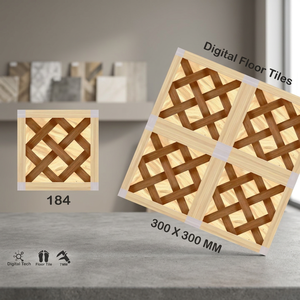 Carreaux de sol en céramique numérique émaillée blanc Carrara 12x12 pouces, design marbre moderne, pour intérieur commercial - Product Image 2