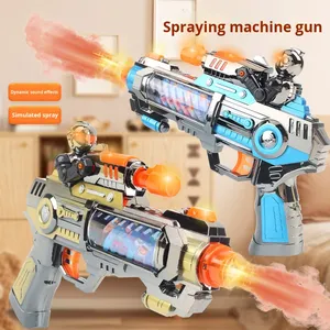 Giocattolo Elettrico per Bambini a Forma di Pistola con Vibrazione Telescopica, Simulazione di Spruzzo, Luci e Suoni, in Plastica ABS, per Bambini 3-6 Anni - Product Image 3