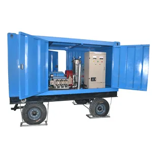 High Pressure Water Jet Blasting Cleaner Oil Tank Ship Cleaning Equipment Power Plant Industrial Cleaning Machine