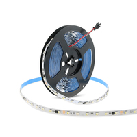 Tira de luz programable ultra Narow Tira de luz LED RGB 5M Tira de LED direccionable RGB CCT