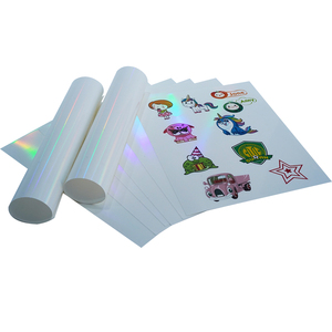 הולוגרפית ברור מדבקת נייר A4 להדפסה ויניל הולוגרפי רדיד גיליון Wholesales - Product Image 4