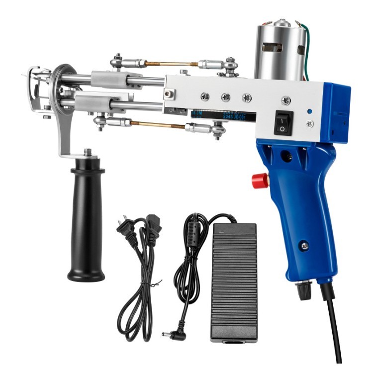 2 in 1 Tufting Gun with Cut Pile and loop Pile Rug