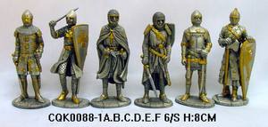bar Ornaments Finished ALLOY Italian <strong>Knight</strong> in Full Armor Metal Italian <strong>Knight</strong>