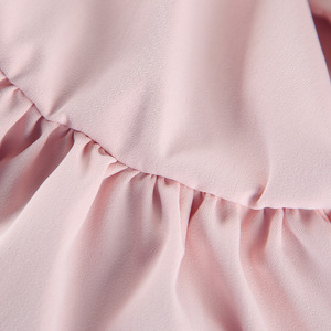 Fabricante de <span class=keywords><strong>faldas</strong></span> de burbujas para mujer OEM ODM personalizadas, etiqueta privada, cintura elástica, forradas, fluidas, maxi, en colores pastel, con bolsillos, <span class=keywords><strong>faldas</strong></span> al por mayor. - Product Image 6