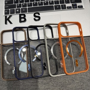 เคสโทรศัพท์โลหะใสสำหรับ Apple XR TO 17Pro ทำจากอะคริลิค <span class=keywords><strong>xsmax</strong></span> แม่เหล็กรูปตัว C-Ring - Product Image 1