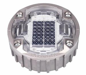 Factory Wholesale Aluminium Reflective LED Ceramic Glass 105 Metallic <b>Light</b> <b>Solar</b> Power Road Stud - Product Image 3