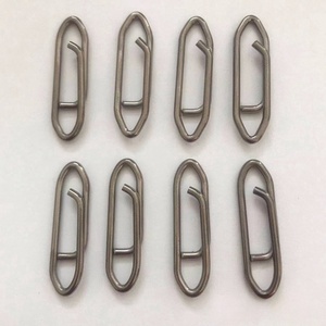 1000 pièces en acier inoxydable pince de vitesse changement rapide pêche puissance s'enclenche eau douce et eau salée émerillons et matériel - Product Image 5