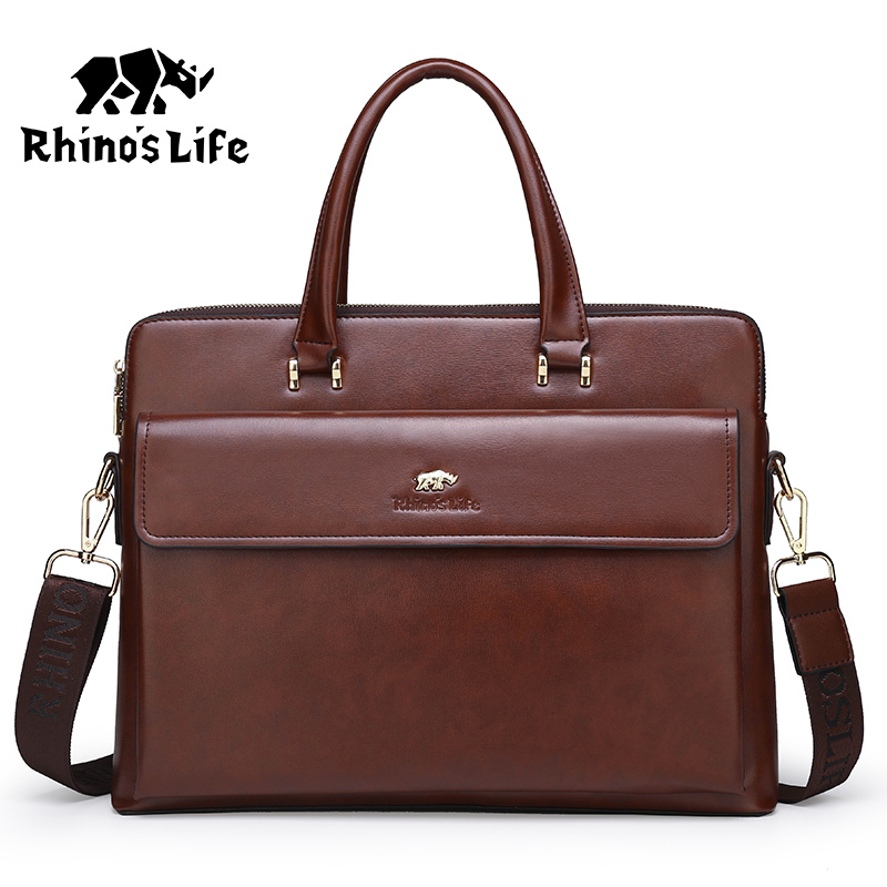 Large Vintage Briefcase Men s PU