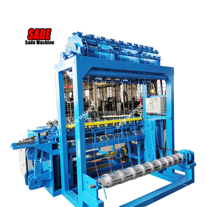 Macchina Automatica <span class=keywords><strong>SADE</strong></span> GF con Motore e PLC per la Produzione di Recinzioni a Maglia Metallica con Giunti a Cerniera, Alta Efficienza per Recinti di Fattorie/Campi per Bestiame - Product Image 4