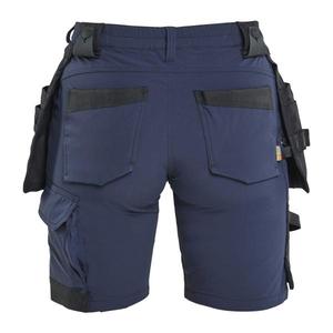 BLAKLADER - 712416458699C50 Pantalones cortos artesanos para mujer 4 vías stretch Dark Navy/Black-PANTALÓN DE TRABAJO EAN 7330509922484 PANTALONES CORTOS DE TRABAJO - Product Image 2