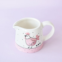 Poulet bec forme tasse mignon motif après-midi thé tasse cadeau céramique Americano lait Couple tasse