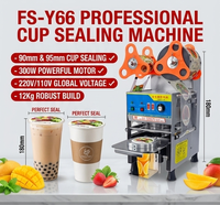 Meilleure vente 2022-tasse en plastique-machine à sceller-tasse à jus en plastique avec couvercle argenté Machine à sceller le papier 3 plateaux de gelée