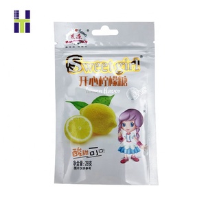 custom printed ziplock candy packaging bag