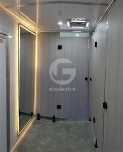 New Design Mobile <b>Trailer</b> Outdoor Portable with 7 Toilets Standard Portable Cabin Toilet Luxury Bathroom Restroom <b>Trailer</b> - Product Image 5