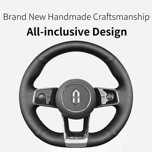 Meilleure Vente Accessoires Intérieurs Housse de Volant Cousue à la Main pour une Conduite Sûre pour <span class=keywords><strong>AITO</strong></span> M6 2026 - Product Image 3