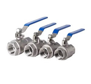 ASME <b>Fire</b> <b>Safe</b> Class 150 SS304 Threaded End Full Port One Inch Ball 2 Piece Competitive Price CE OEM - Product Image 1