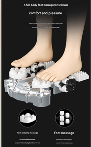 Masajeador de Pies Eléctrico Profesional de Alta Calidad, Moderno, con Temporizador, Vibración Profunda, Rodillos, Amasamiento, Shiatsu, Compresión de Aire y Calor - Product Image 6