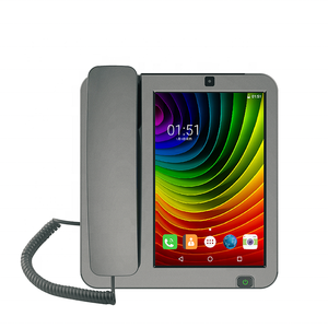 Teléfono Fijo Inalámbrico 4G con VoLTE, Pantalla Táctil Inteligente para Hogar y Oficina, Punto de Acceso WiFi, Videoteléfono Android - Product Image 1