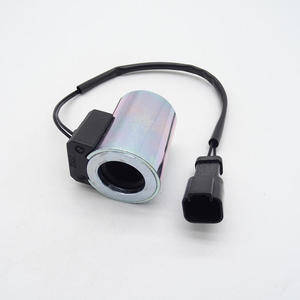 Bobina de Válvula Solenoide Jision E330D E336D con Cable para Cargadora Excavadora - Product Image 3
