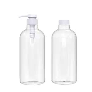 Беспылевая сумка мастерской отель 1000 мл контейнер для ухода за кожей 1L таможенной очистки пластиковых ПЭТ-бутылка для шампуня лосьон для тела