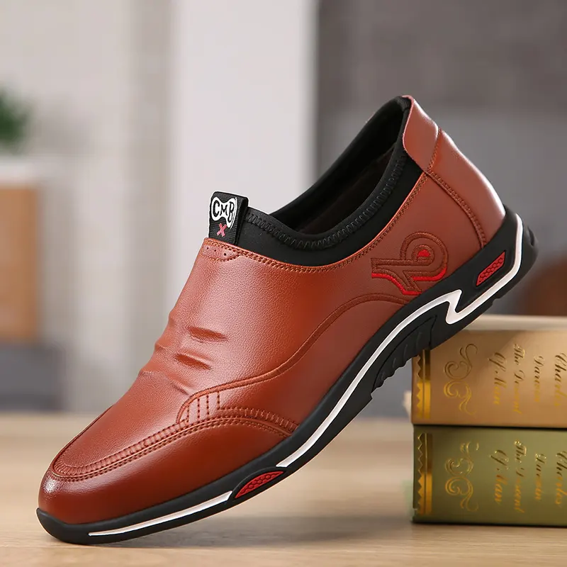 high quality business leather shoes for men