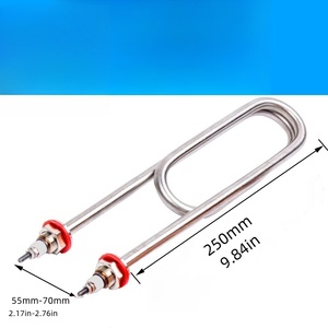 Đôi hình chữ U thép không gỉ gạo hấp xe tải máy bể nước điện Ống sưởi ấm 220V/380V 3KW 4KW - Product Image 2