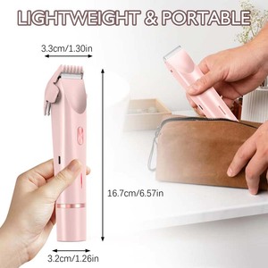 Rasoir Électrique Rechargeable Sans Fil pour Femmes, Mini Épilateur pour un <span class=keywords><strong>Rasage</strong></span> Indolore à Domicile - Product Image 4