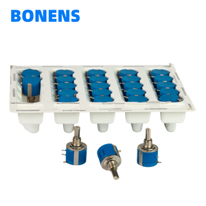 BONENS BONENS 3590S-2-202L 3590S 2K <span class=keywords><strong>OHM</strong></span> Potentiomètre multi-tours de précision 10 tours <span class=keywords><strong>Résistance</strong></span> réglable - Product Image 1