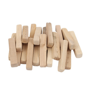 Blocs de bois naturels multi-spécifications, faits à la main, pour DIY, style nordique, pour Noël et fêtes d'anniversaire - Product Image 5