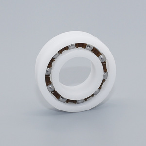 Rodamiento de Bolas de Ranura Profunda Abierta al por Mayor de Fábrica 6003 17*35*10mm Rodamiento de Plástico POM Aislado Resistente al Desgaste Precisión P4 P5 - Product Image 4