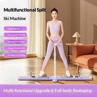 Appareil de ski détachable pour amincir les jambes, entraîneur musculaire du plancher pelvien, équipement d'exercice aérobique pliable en plastique pour la remise en forme à domicile