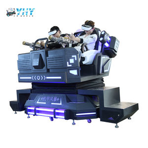 Le parc d'attractions monte 2 cinéma dynamique de vr de machine d'arcade de réalité virtuelle de l'équipement 9D de jeu de cinéma de joueurs - Product Image 6