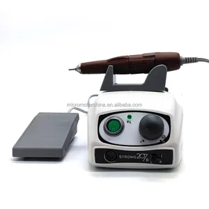 2023 new electric nail drill nails supplies salon manicure Dent Lab Implant Strong Micromotor dent drill machine strong 207