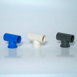 Raccord en T à filetage interne en PVC, diamètre 20 mm, pour conduites d'eau, résistant à la corrosion et aux produits chimiques - Product Image 2