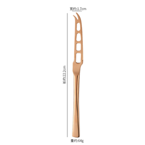 Cuchillo para Queso y Tomate DFS0326, Hoja Dentada de Acero Fino, Mango Grueso Natural, Resistente al Óxido, Fácil de Lavar y Mantener - Product Image 4