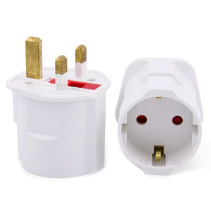 Nhà máy bán EU để UK Travel Adapter Cắm Anh 3 pin điện cắm du lịch chuyển đổi - Product Image 5