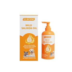 OEM Fabricante Aceite de salmón Aceite de pescado Omega 3 EPA DHA Suplemento alimenticio líquido para todas las razas Perros y gatos Nutrición diaria - Product Image 1
