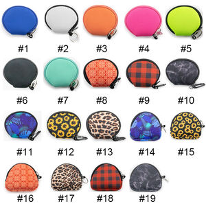 Haute qualité néoprène étanche Mini fermeture éclair porte-monnaie pour femme homme léger portefeuille de voyage pour un usage quotidien - Product Image 4