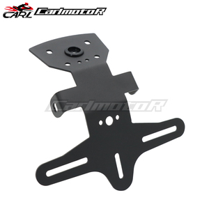 Marco de matrícula de cola corta modificado Marco de matrícula fijo Instalación no destructiva para KOVE 350RR - Product Image 3
