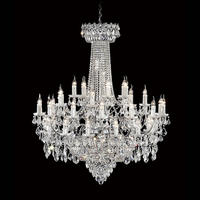 Lustre personnalisé pour mariage, villa, plafond haut, luxe, cristal Maria Theresa, pour salon