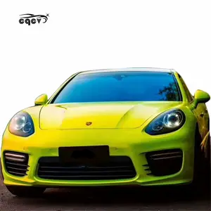 طقم جسم مناسب لسيارة Porsche panamera, طقم جسم مناسب لسيارة Porsche panamera 970 2014-2016 بتصميم فني ، إكسسوارات السيارة الأمامية لضبط الصدام الأمامي