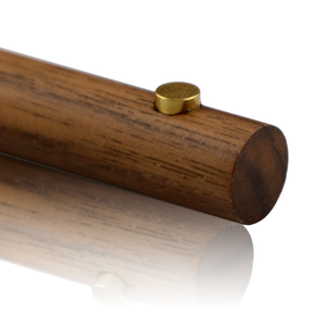 ปากกาลูกลื่นไม้วอลนัทไม้ชิงชันและเมเปิ้ลสีดำสุดๆพร้อมทองเหลืองหมุนได้และดินสอสไตลัสคุณสมบัติป้องกันการหมุน - Product Image 4