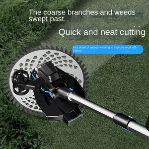 Wan Niu 1800W Industrial-Grade Lawn Mower 21V Long-Enduring Handheld <b>Tool</b> for Agricultural Harvesting and <b>Weeding</b> Ymn90 1800w El - Product Image 4