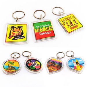 China Manufacturer Cheap Wholesale Promotional Gifts Cute Personalized Blanks <b>Custom</b> Acrylic <b>Keychains</b> - Product Image 1