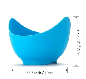 Ustensiles de cuisine en silicone Eversoul Cuiseur à oeufs antiadhésif personnalisé Cuiseur à oeufs vapeur en silicone Tasses de braconnage Cuiseur à oeufs avec brosse gratuite - Product Image 6