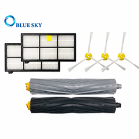 Robotique Aspirateur Pièces Kit Compatible avec iRobots Roomba 800 900 Série 860 870 871 880 960 980 Filtre